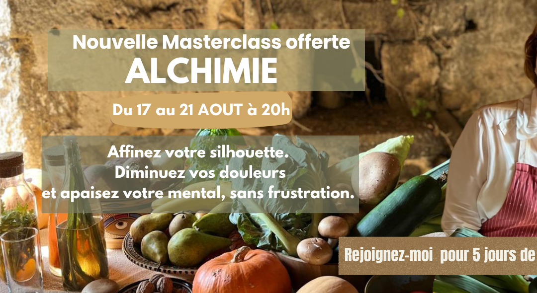 Masterclass offerte Alchimie